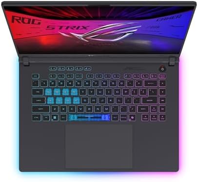 ASUS ROG Strix G16 (2025) Gaming Laptop, 16” FHD+ 16:10 165Hz/3ms Display, NVIDIA® GeForce RTX™ 5060 Laptop GPU, Intel® Core™ i7 Processor 14650HX, 16GB DDR5, 1TB Gen 4 SSD, Wi-Fi 7, Windows 11 Home : Electronics - Image 14