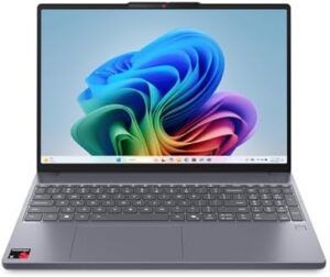Lenovo IdeaPad Slim 3X - 2025 - Everyday AI Laptop - Copilot+ PC - 15.3" WUXGA Display - 16 GB Memory - 512 GB Storage - Snapdragon® X - Luna Grey : Electronics