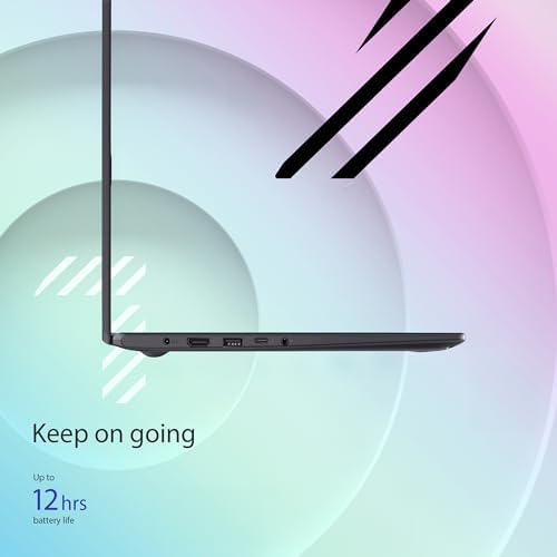 ASUS 15.6” Vivobook Go Slim Laptop, Thin & Portable for Student Study, Intel Dual Core N4500, 4GB RAM, 128GB SSD, Windows 11, Star Black, L510KA-ES04 : Electronics - Image 5