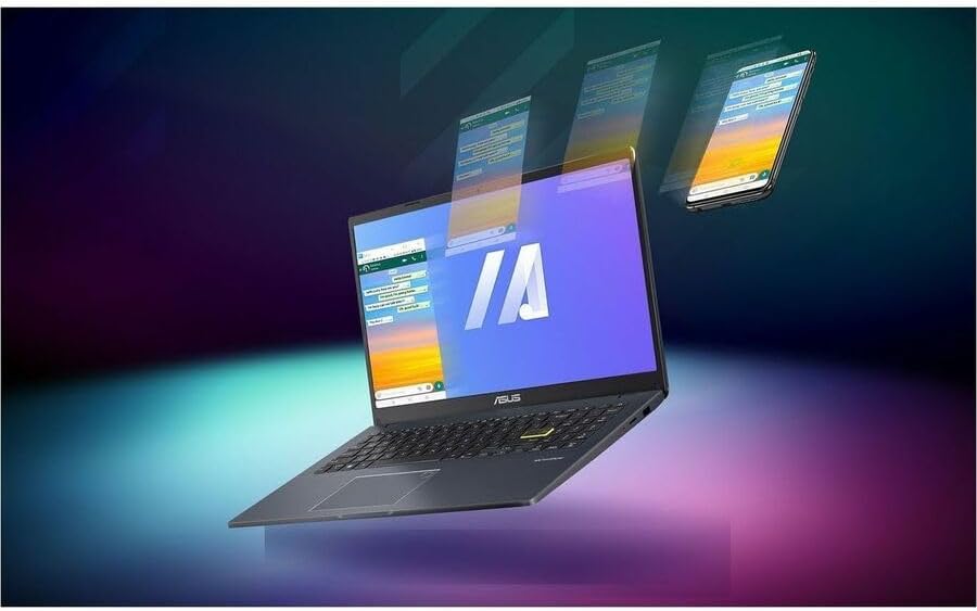 ASUS 15.6” Vivobook Go Slim Laptop, Thin & Portable for Student Study, Intel Dual Core N4500, 4GB RAM, 128GB SSD, Windows 11, Star Black, L510KA-ES04 : Electronics - Image 4